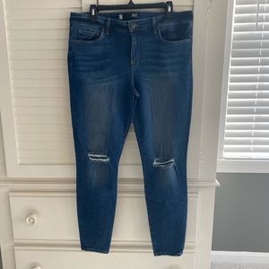 KUT from the Kloth Connie ankle skinny jeans Sz 14